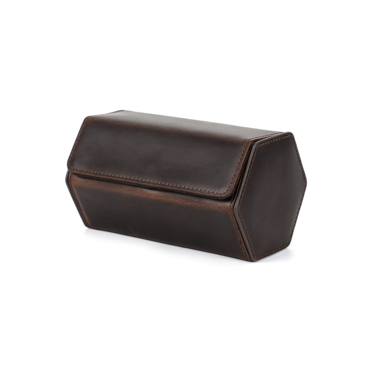 CONTACTS FAMILY 2 Watches handmade full-grain leather watch case - view 4