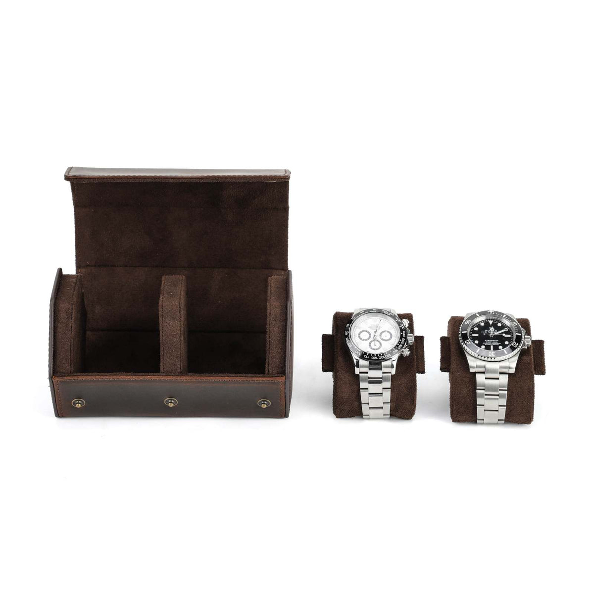 CONTACTS FAMILY 2 Watches handmade full-grain leather watch case - view 8