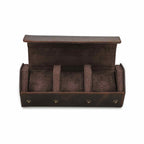 CONTACTS FAMILY 3 Watches handmade full-grain leather watch case - view 5