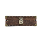 CONTACTS FAMILY 8 Watches handmade full-grain leather watch display case - view 5