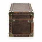 CONTACTS FAMILY 5 Watches handmade full-grain leather watch display case - view 3