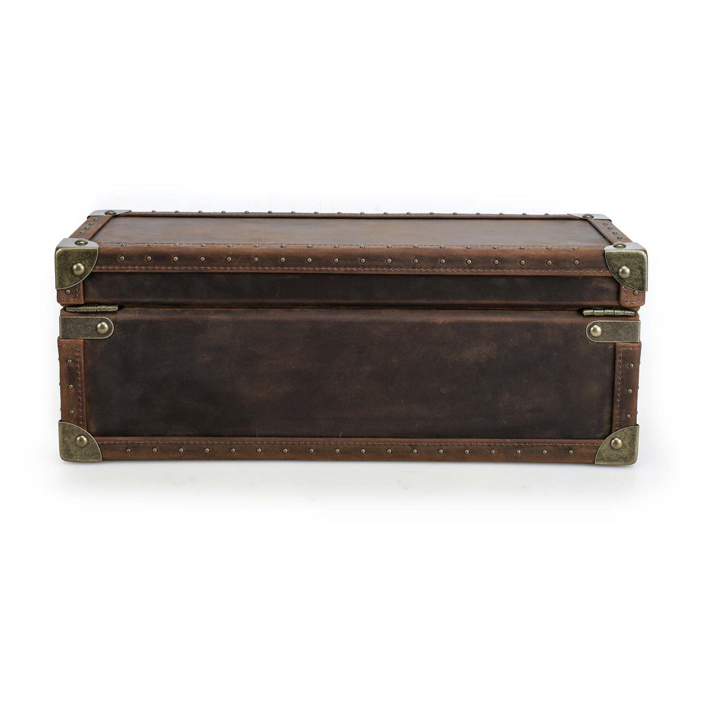 CONTACTS FAMILY 5 Watches handmade full-grain leather watch display case - view 4