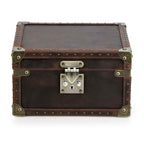 CONTACTS FAMILY 6 Watches handmade full-grain leather watch display case - view 1