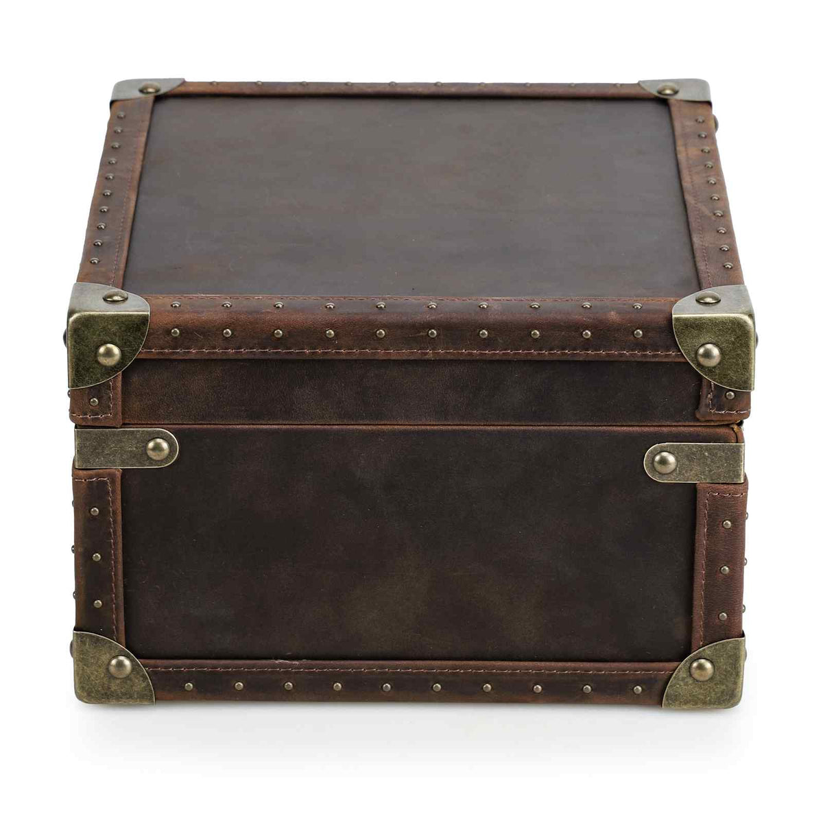 CONTACTS FAMILY 6 Watches handmade full-grain leather watch display case - view 3