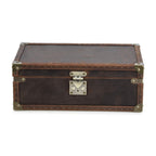 CONTACTS FAMILY 10 Watches handmade full-grain leather watch display case - view 1
