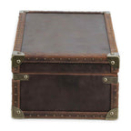 CONTACTS FAMILY 10 Watches handmade full-grain leather watch display case - view 3