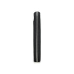 Handmade full-grain leather four-pen organizer in Black
