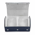 CONTACTS FAMILY 2 Watches Blue Saffiano leather watch case - view 5