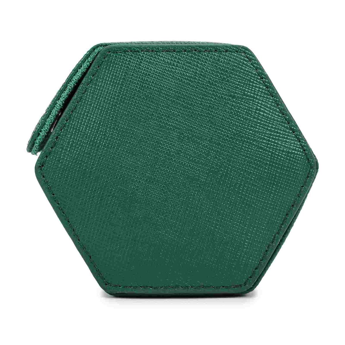 CONTACTS FAMILY 2 Watches Green Saffiano leather watch case - view 4