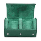 CONTACTS FAMILY 2 Watches Green Saffiano leather watch case - view 5