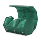 CONTACTS FAMILY 2 Watches Green Saffiano leather watch case - view 6