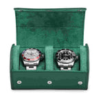 CONTACTS FAMILY 2 Watches Green Saffiano leather watch case - view 8