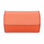 CONTACTS FAMILY 2 Watches Orange Saffiano leather watch case - view 1