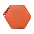 CONTACTS FAMILY 2 Watches Orange Saffiano leather watch case - view 4