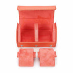 CONTACTS FAMILY 2 Watches Orange Saffiano leather watch case - view 7