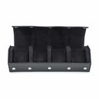 CONTACTS FAMILY 4 Watches Black Saffiano leather watch case - view 5