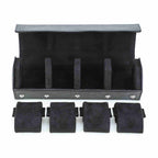 CONTACTS FAMILY 4 Watches Black Saffiano leather watch case - view 7