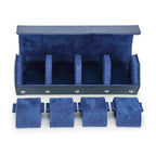 CONTACTS FAMILY 4 Watches Blue Saffiano leather watch case - view 7