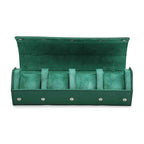 CONTACTS FAMILY 4 Watches Green Saffiano leather watch case - view 5