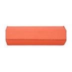 CONTACTS FAMILY 4 Watches Orange Saffiano leather watch case - view 1