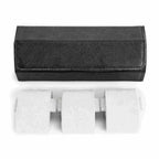 CONTACTS FAMILY 3 Watches Black Saffiano leather watch case - view 7