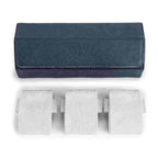 CONTACTS FAMILY 3 Watches Blue Saffiano leather watch case - view 7