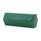 CONTACTS FAMILY 3 Watches Green Saffiano leather watch case - view 3