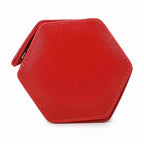 CONTACTS FAMILY 3 Watches Red Saffiano leather watch case - view 4