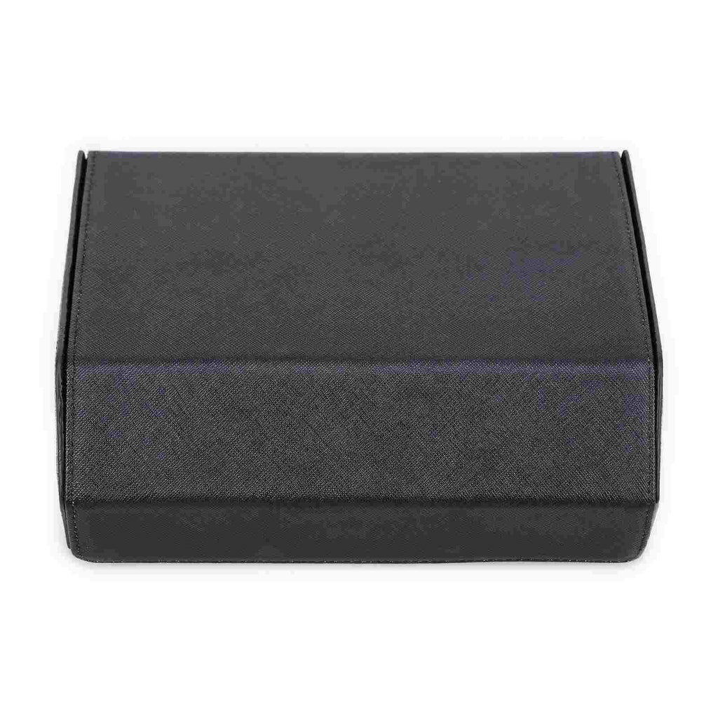 CONTACTS FAMILY 6 Watches Black Saffiano leather watch case - view 1