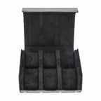 CONTACTS FAMILY 6 Watches Black Saffiano leather watch case - view 5