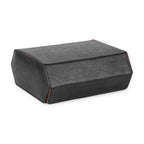 CONTACTS FAMILY 6 Watches Black/Orange Saffiano leather watch case - view 3