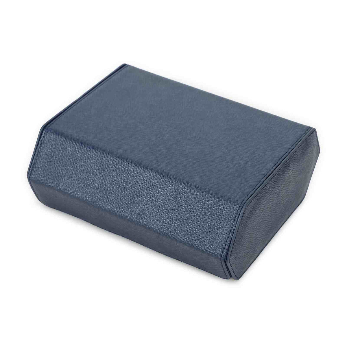 CONTACTS FAMILY 6 Watches Blue Saffiano leather watch case - view 2