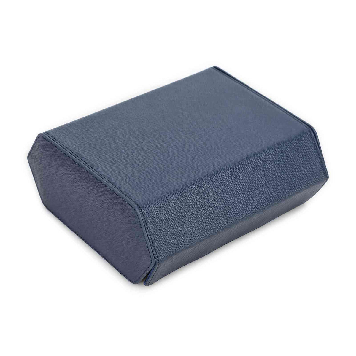 CONTACTS FAMILY 6 Watches Blue Saffiano leather watch case - view 3