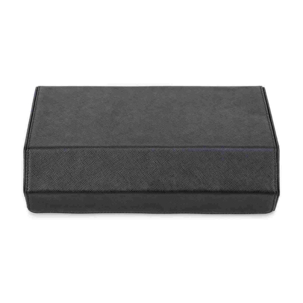 CONTACTS FAMILY 8 Watches Black Saffiano leather watch case - view 1