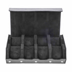 CONTACTS FAMILY 8 Watches Black Saffiano leather watch case - view 5