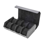 CONTACTS FAMILY 8 Watches Black Saffiano leather watch case - view 6