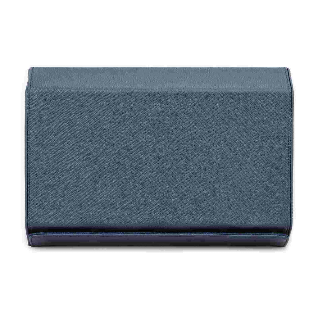 CONTACTS FAMILY 8 Watches Blue Saffiano leather watch case - view 1