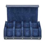 CONTACTS FAMILY 8 Watches Blue Saffiano leather watch case - view 5
