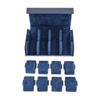 CONTACTS FAMILY 8 Watches Blue Saffiano leather watch case - view 7