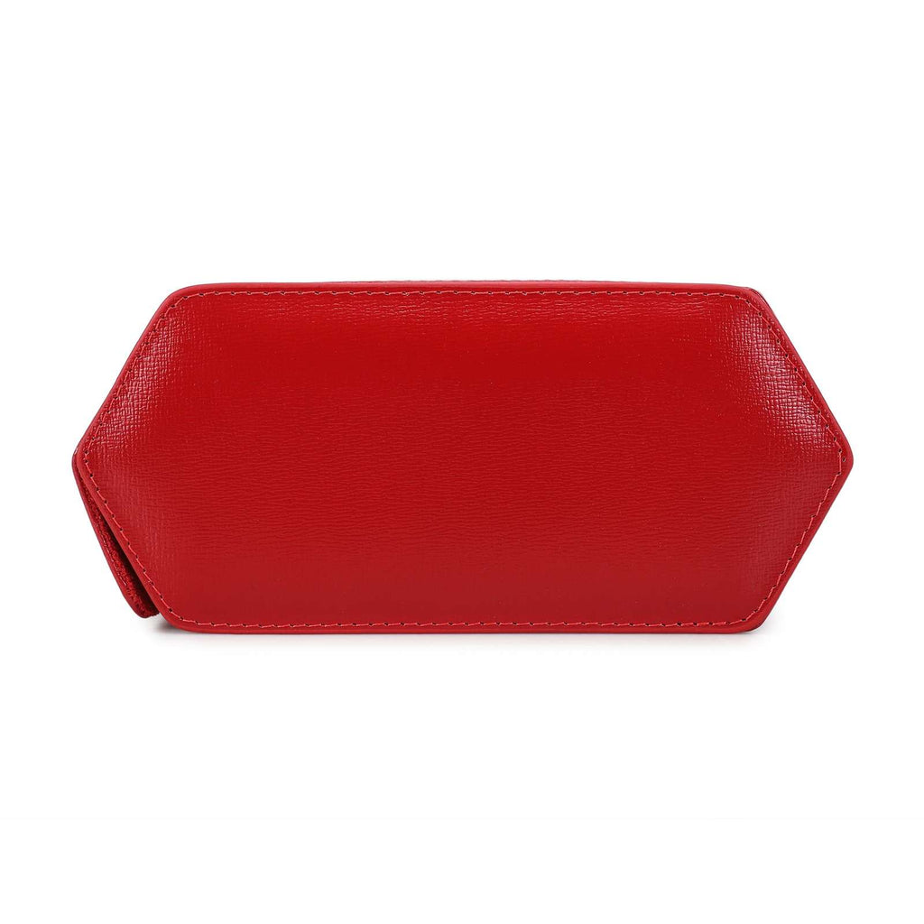 CONTACTS FAMILY 8 Watches Red Saffiano leather watch case - view 4