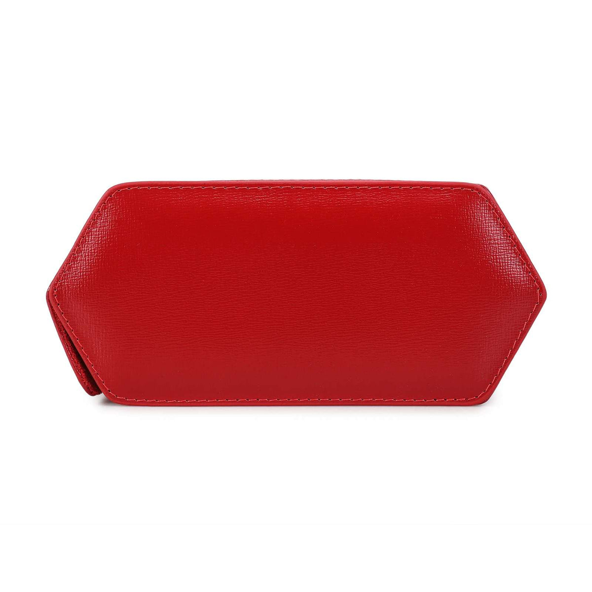 CONTACTS FAMILY 8 Watches Red Saffiano leather watch case - view 4